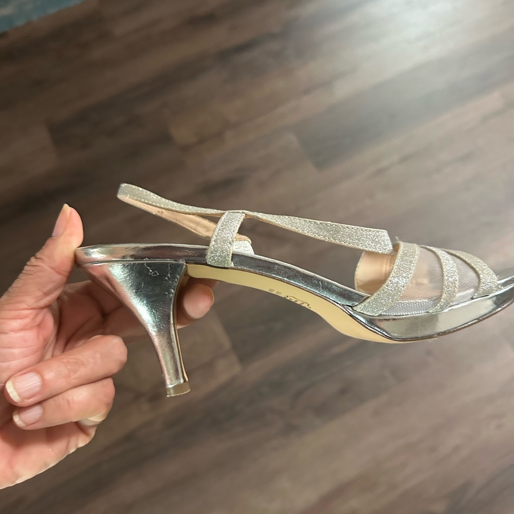 Touch of Nina Silver Heels